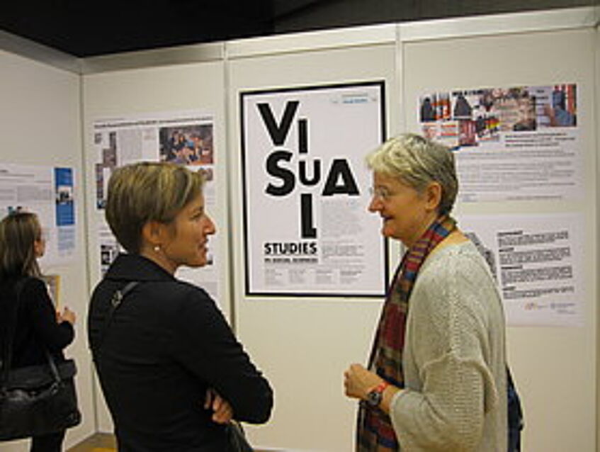 Art historian Margarethe Szeless and spokesperson Roswitha Breckner